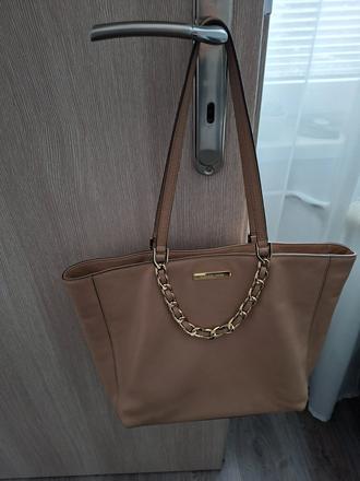 Kabelka bezovo hneda michael kors, michael kors