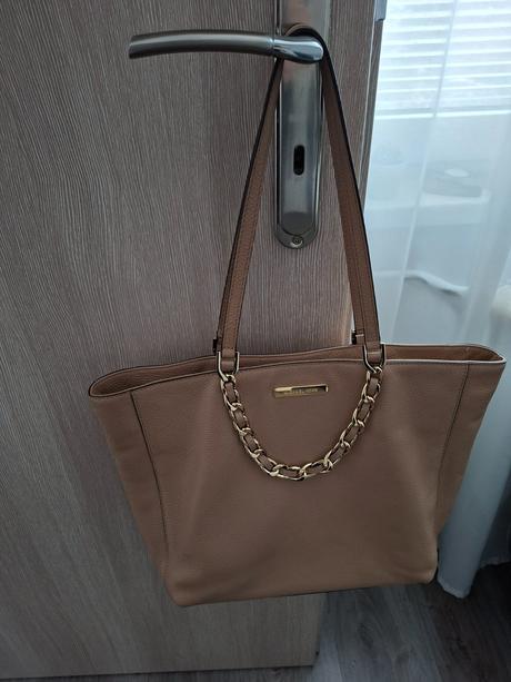 Kabelka bezovo hneda michael kors, michael kors