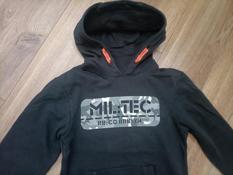 Mikina s kapucňou, bonprix,128