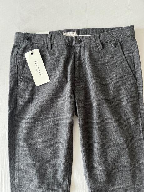 Selected homme pánske elegantné nohavice w30 l30, 30 / s