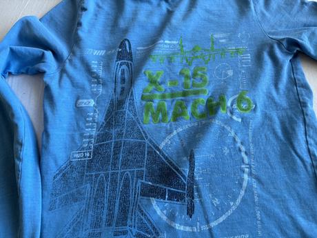 Tričko next  modré dlhý rukáv, next,176