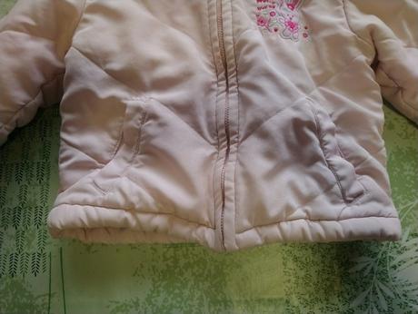 Detská ružová zimná bunda, cherokee, 80-86, cherokee,80