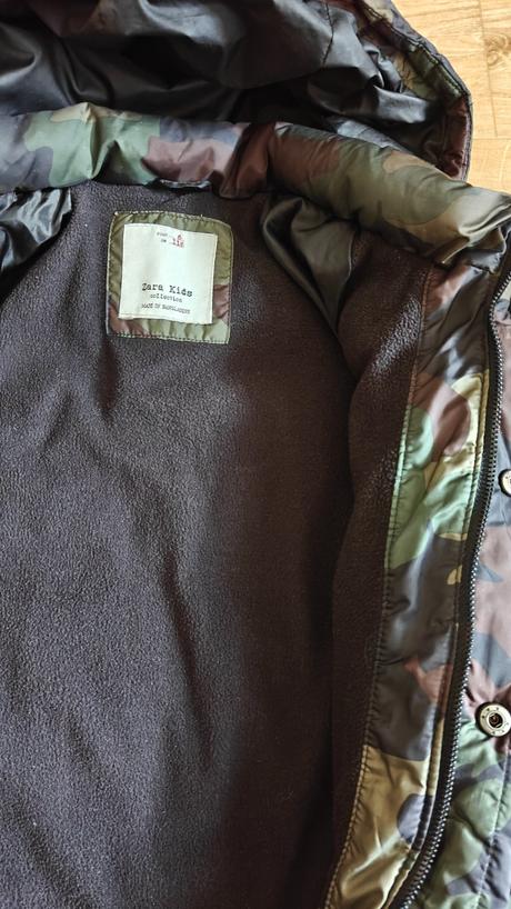 Zimná bunda zara - maskáčová, zara,116