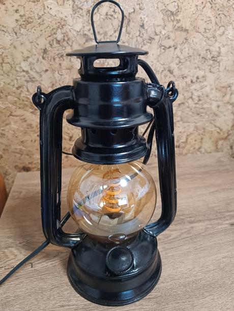 Retro chalupárska lampa, 