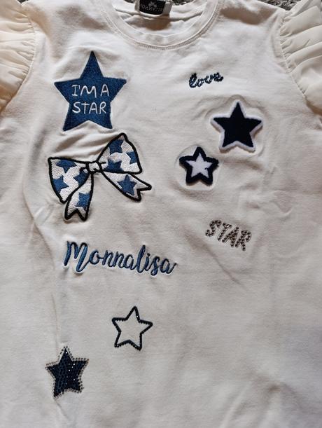 Tričko s dlhým rukávom monnalisa 128, monnalisa,128