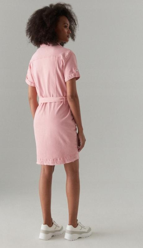 Riflové šaty mohito 34/36/38, mohito,38