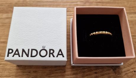 Pandora prsteň ale met 52, pandora