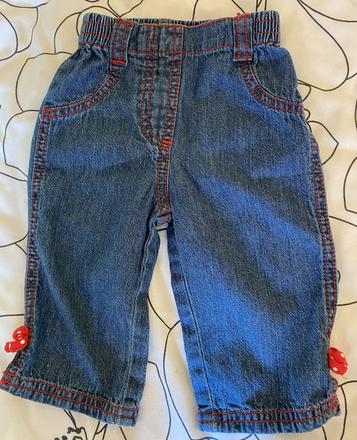 Bavlnené rifle disney by george v. 62/68 na 3-6 m., disney,68