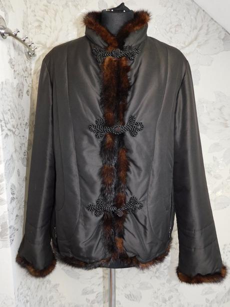 Pekna luxusna damska zimna bunda, 42