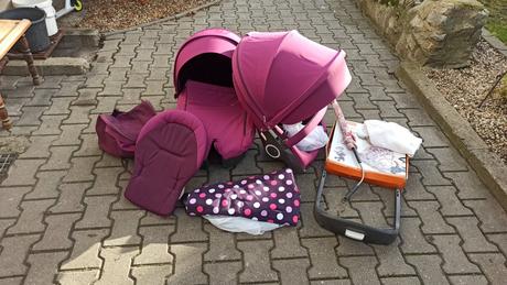 Stokke purple, stokke,stokke xplory