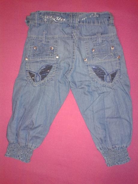 Dievčenské 3/4 nohavice, 116