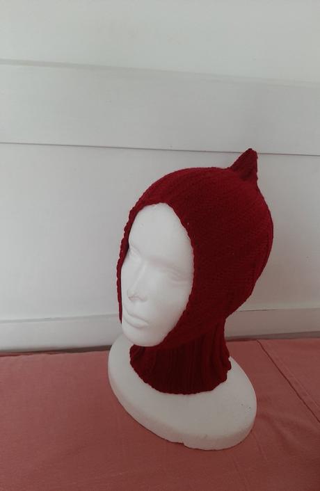 Pletená čiapka s nákrčníkom, 86 - 140