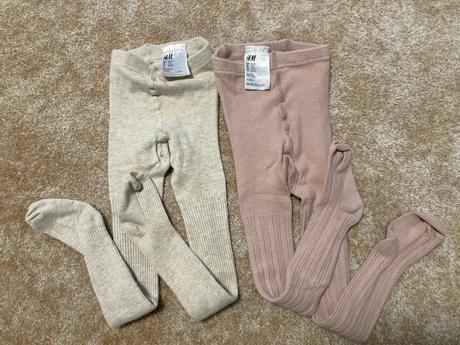 Pančušky 86/92 hm 2ks, h&m,86