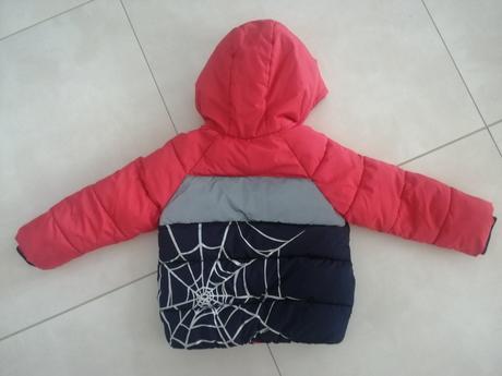 Chlapčenská zimná bunda, marvel,110