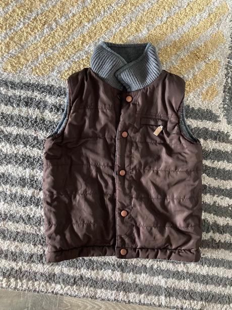 Obojstranná vesta jacadi 122/128, jacadi,122