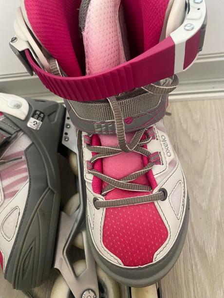 Detské kolieskové korčule oxelo fit5 veľ.35-38, 36