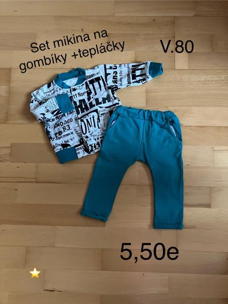 Mikina + tepláky, 80