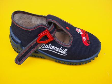 Detské papučky zetpol modré formula s klenbou, zetpol,19 - 27