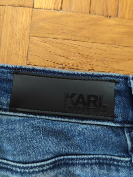 Karl lagerfeld originál luxusné dámske rifle, m