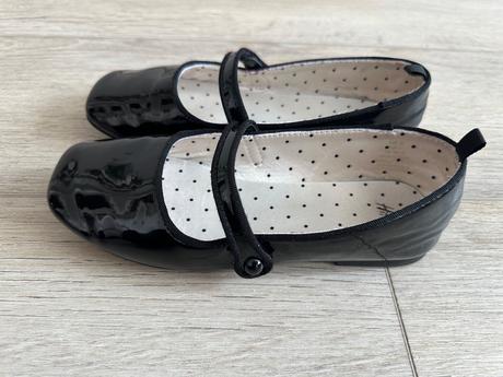 Lakované balerínky h&m 32, h&m,32