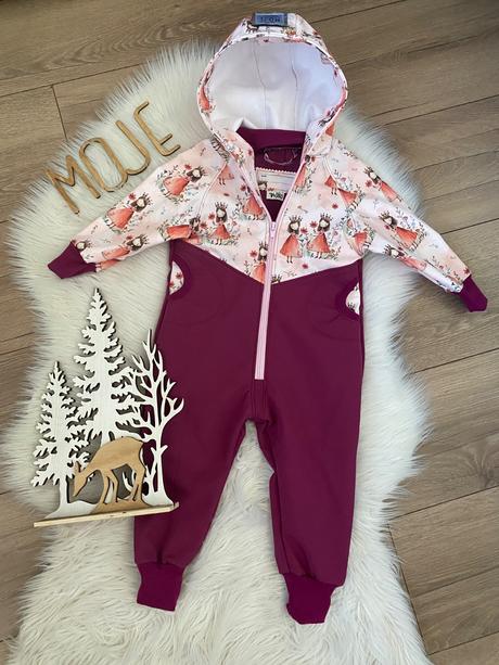 Softshellovy overal 74/80, 74 / 80