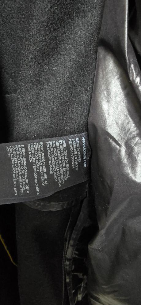 Vlnený kabát tommy hilfiger, tommy hilfiger,l / m / xl