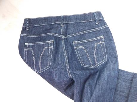 Rifle lesklé s vysokým pásom č.44, 44