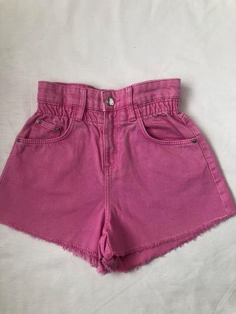 Rifľové šortky, bershka,32