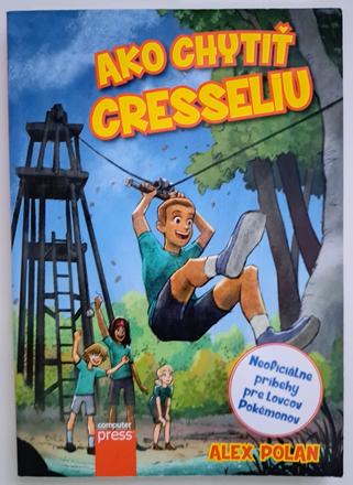 Kniha pokémon "ako chytiť cresseliu", 