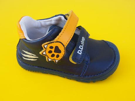 Detské kožené barefoot topánky d.d.step 073, d.d.step,20 / 25