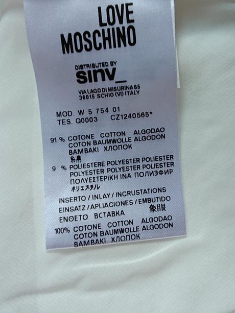 Love moschino nádherné kvalitné krásne šaty, moschino,m