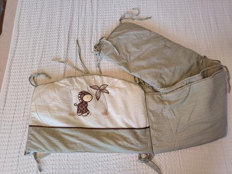 Mantinel do postieľky s baldachýnom, šírka (cm): 30