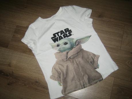 Tričko yoda star wars h&m, h&m,146