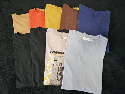 9x tricko zara, 158–170