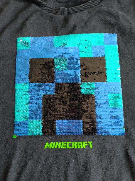 Tepláková súprava minecraft s flitrami, 170