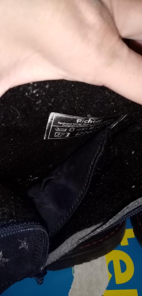 Richter kožené zimné topánky, richter,37