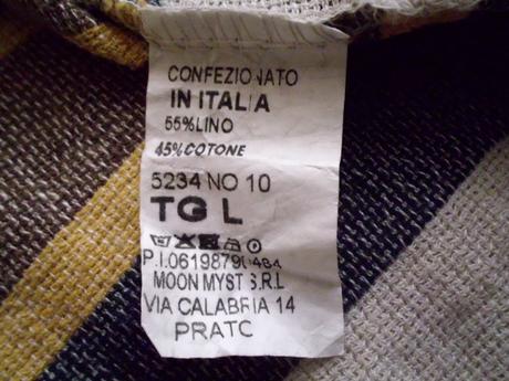 Ľanový kardigan s-m, m