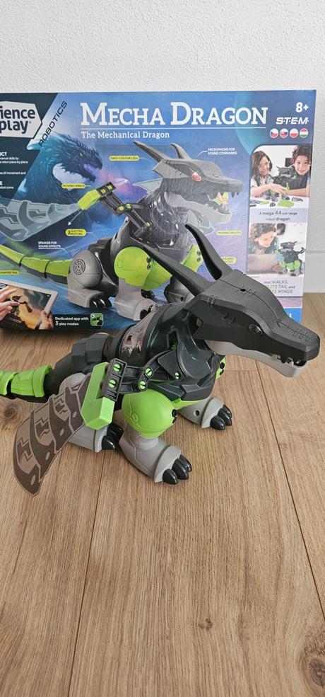 Interaktívny robotický drak zn. clementoni, 