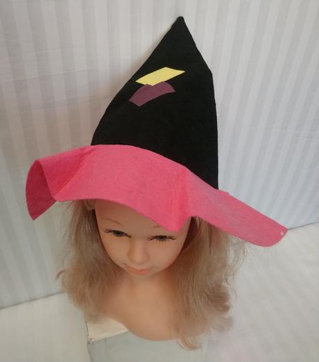 2dielny kostým čarodejnica s klobúkom bruja, 80-92, 