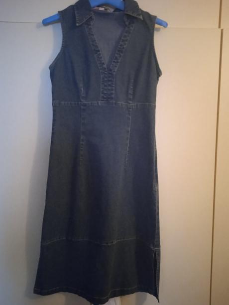 Riflové šaty, street one,38