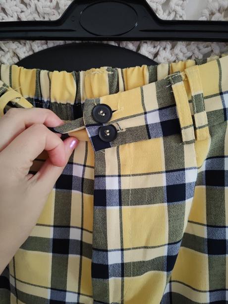 Karované nohavice bershka, bershka,m