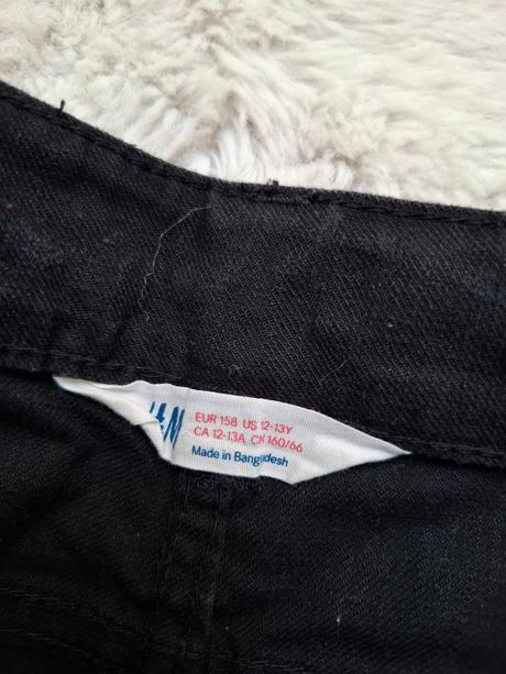 Čierne kratase, h&m,158