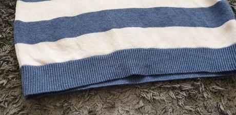 Pásikavý pulover č.110-116, h&m,110