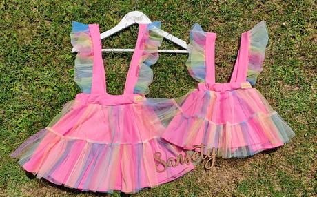 Sukňa na tráky s tylom, 62 - xs