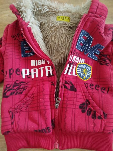 Zimná mikina/bunda, 104