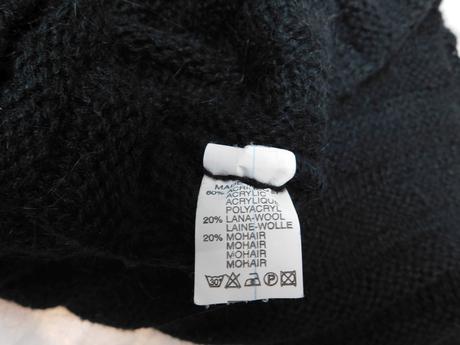 Pekny pleteny predlzeny pulover/vesta, 36