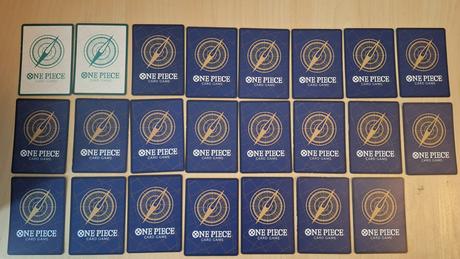 One piece zberateľské kartičky, 