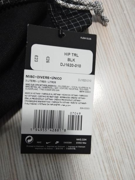 Športové ľadvinky nike, nike