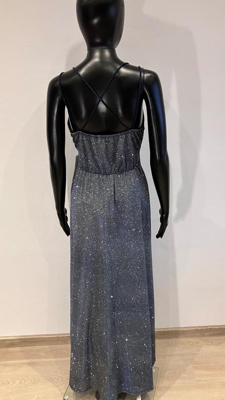 Dámske trblietavé spoločenské šaty (uni), l / m / s
