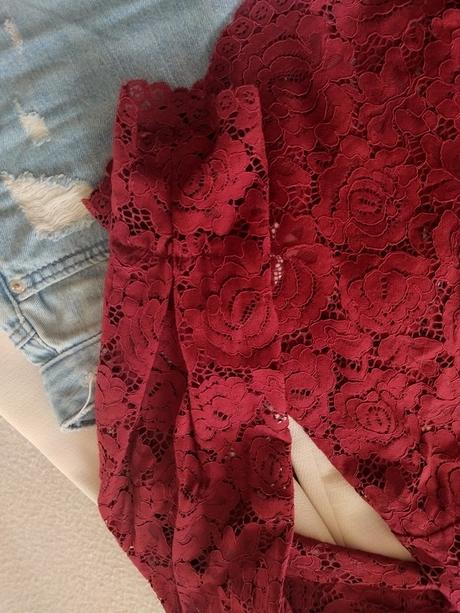 Nový čipkovaný top s visačkou, primark,xs
